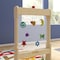 Flash Furniture Bright Beginnings Commercial Double Sided Wooden Free-Standing STEAM Easel, Storage Tray, Acrylic Paint Window - Holds Two Accessory Panels, Natural MK-ME03669-GG - alternate 5